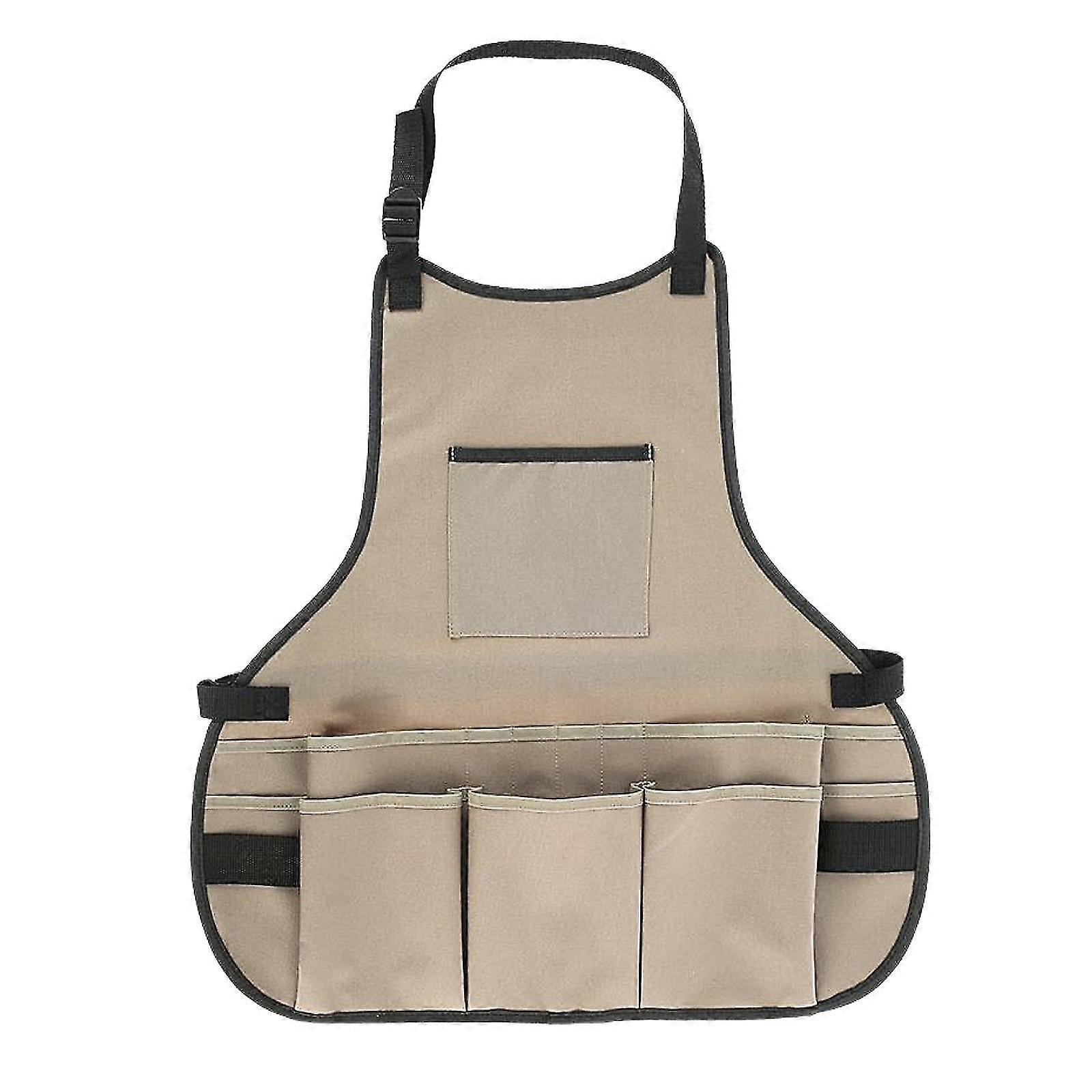 Gardening Tool Apron Multi Pocket Multi Function Safety 600d Polyester Apron
