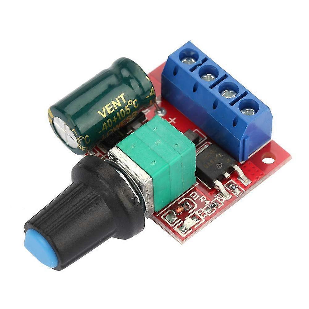 5V-28V 5A DC Motor Speed Controller PWM Speed Regulator Driver Controller Switch Volt Regulator LED Dimmer