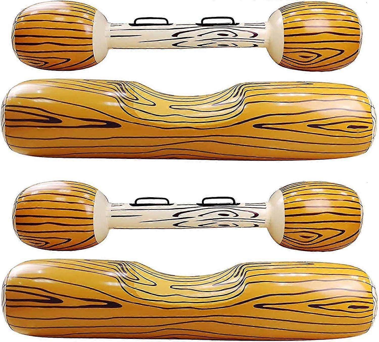 Flared Swimming Toys, Floating Series Battle Logs Water Toys, Floating Battle Set Rudder Toys, Float Rafe Pool Toys For Use In The Outdoor Pool, 4 Pie