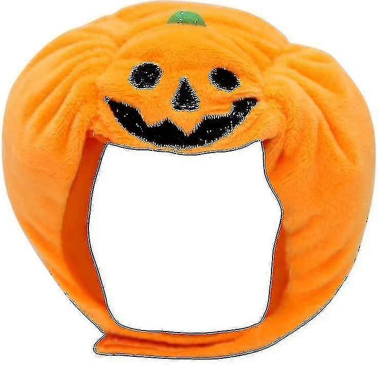 Pet Halloween Pumpkin Hat1pcs-orange