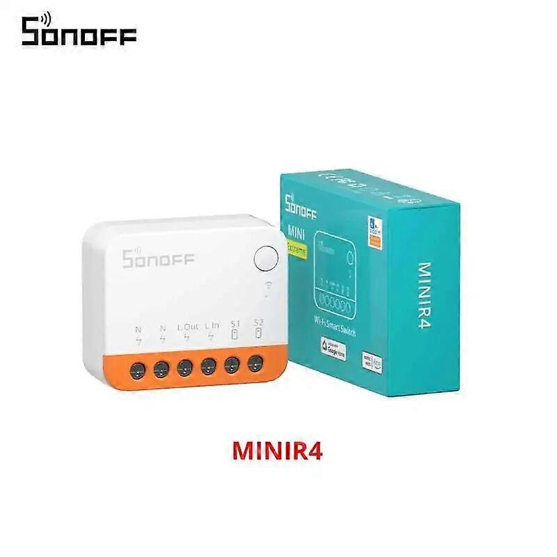 1-15PCS SONOFF S-MATE2 MINIR4 Smart Switch eWeLink-Remote Control Smart Home Extreme Switch Work With Alexa Google Home IFTTT