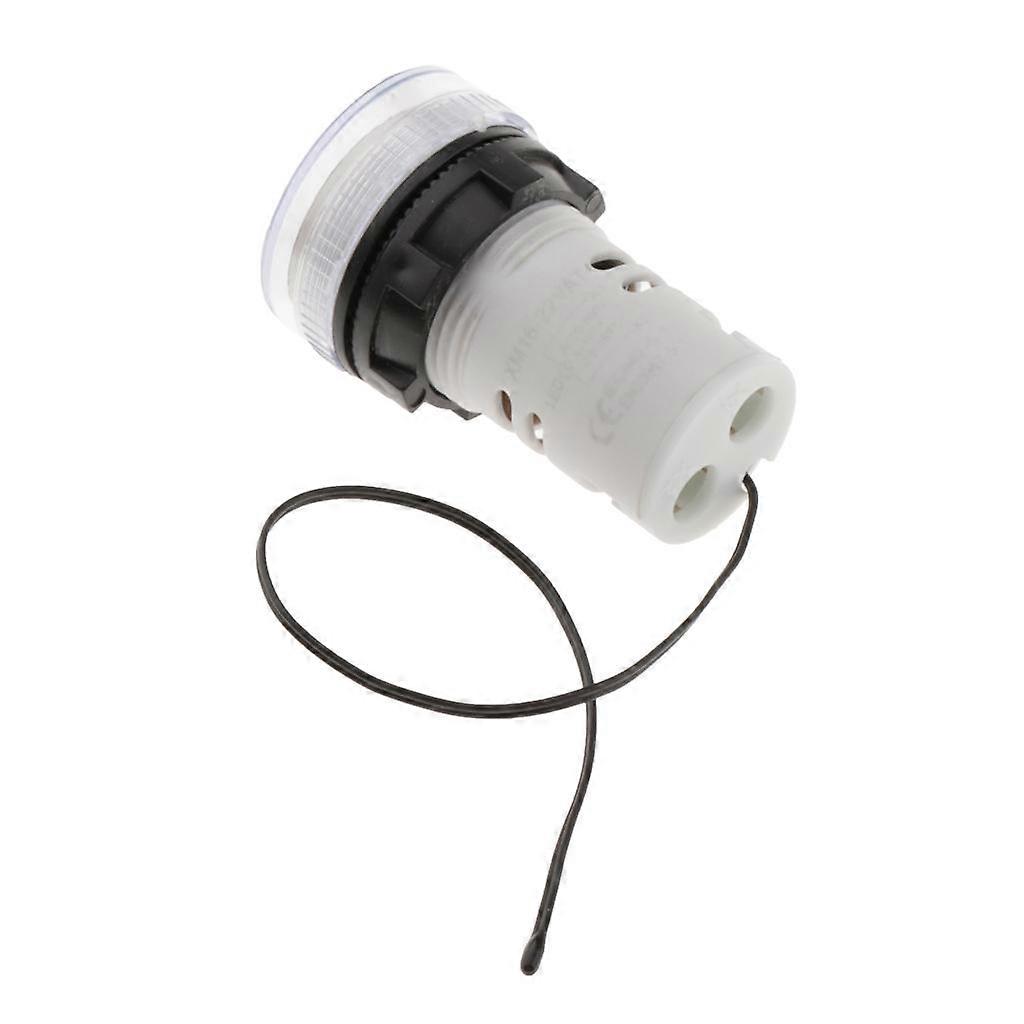 2x Digital Display Cylindrical Thermometer