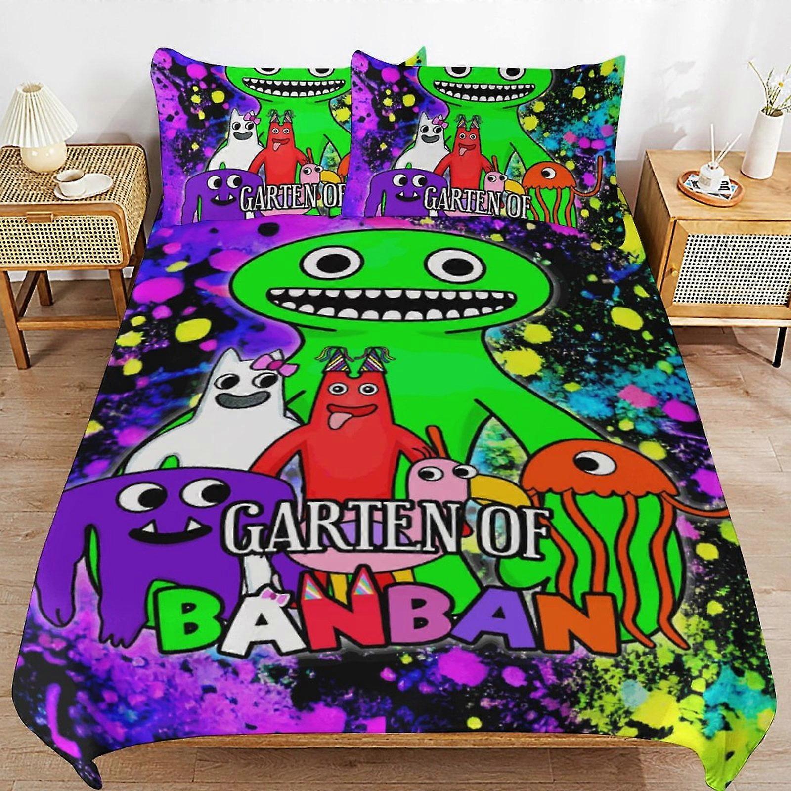 Bedding set WM297 Garden Of Banban Bedding Set Duvet Cover Comfortable and Lightweight Cartoon Bedding 3 Piece (Multiple sizes to choose from)  SW297