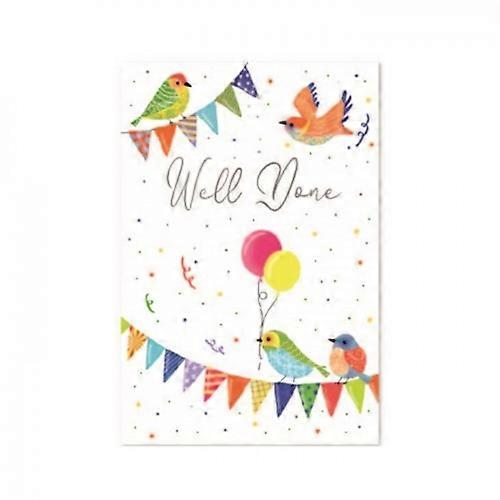 Simon Elvin Well Done Greetings Card (Pack of 6)