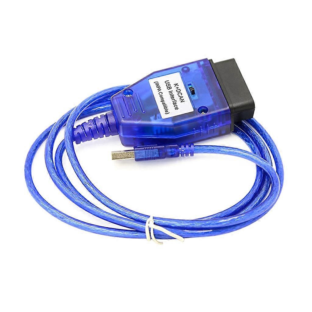 IN-PA E Chassis OBDII Diagnostic Cable KDCAN FT232RL OBD2 Scanner