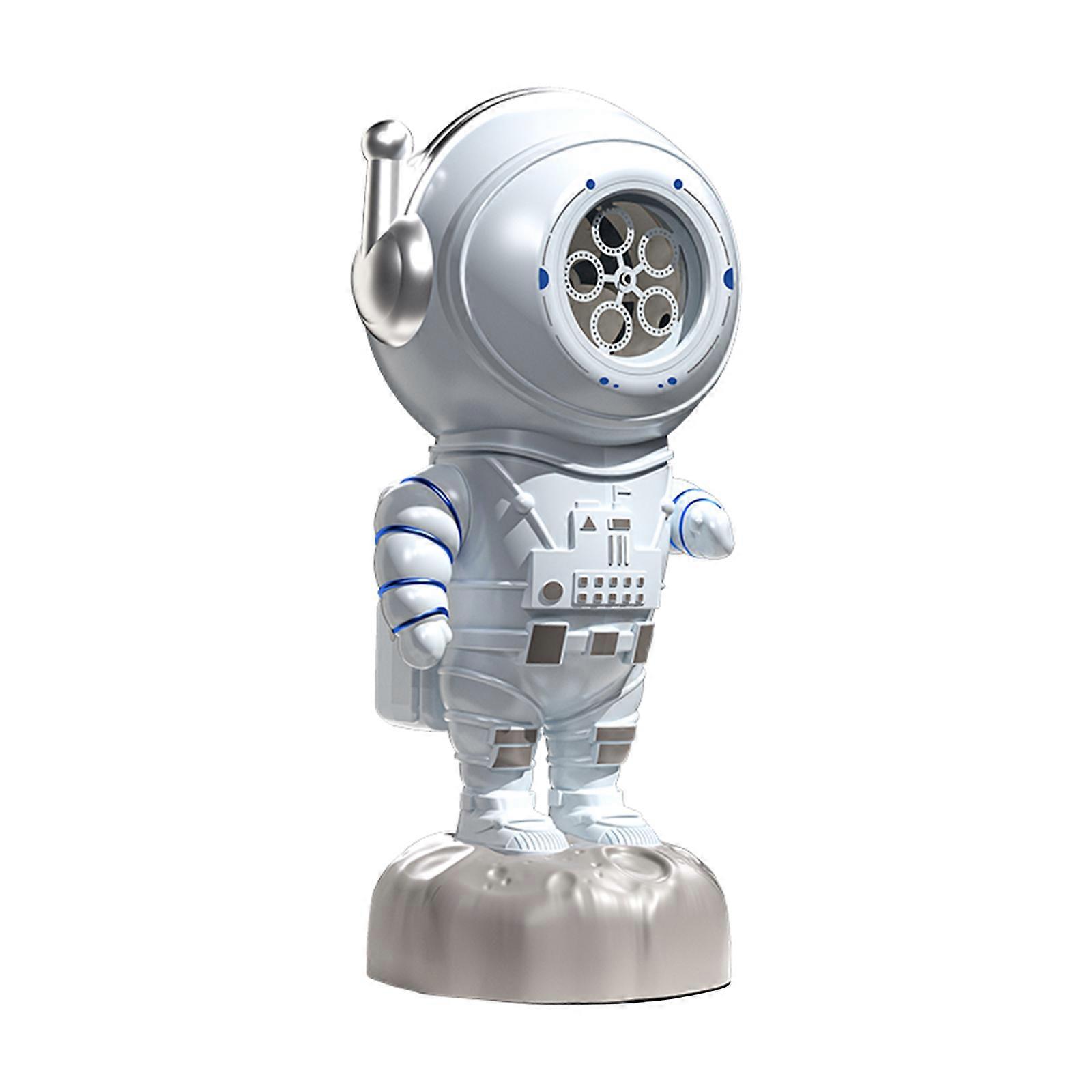 Astronaut Bubble Machine Fully automatic 360 rotation Astronaut USB rechargeable bubble blower toy