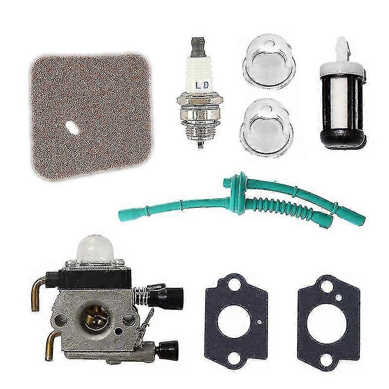 Fuel Line Carburetor Carb Kit for STIHL FS38 FS45 FS55 String Trimmer Weed Eater