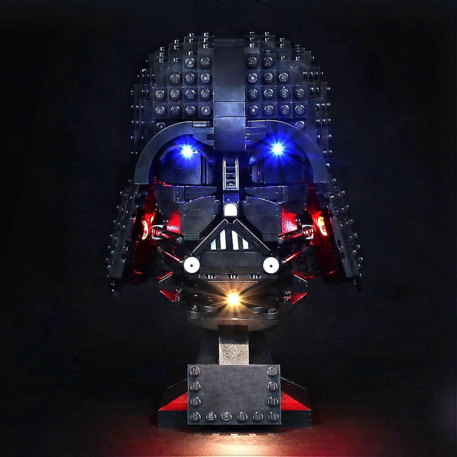 Kit luci per casco Lego Darth Vader 75304 - Versione classica