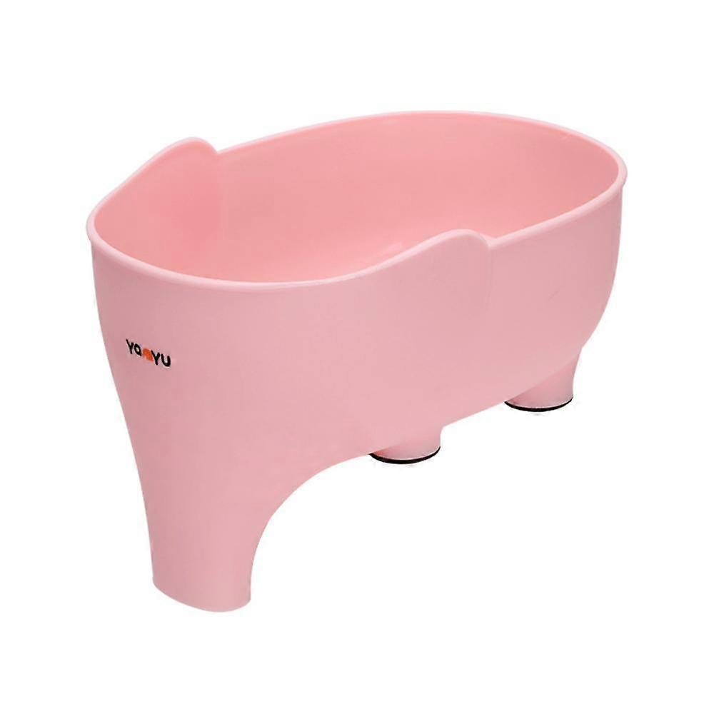 1pc, Elephant Shaped Sink Strainer Colander - Multi-Functional Corner Sink Draining Basket for Fruit and Vegetable Washing - Kitchen Accessory