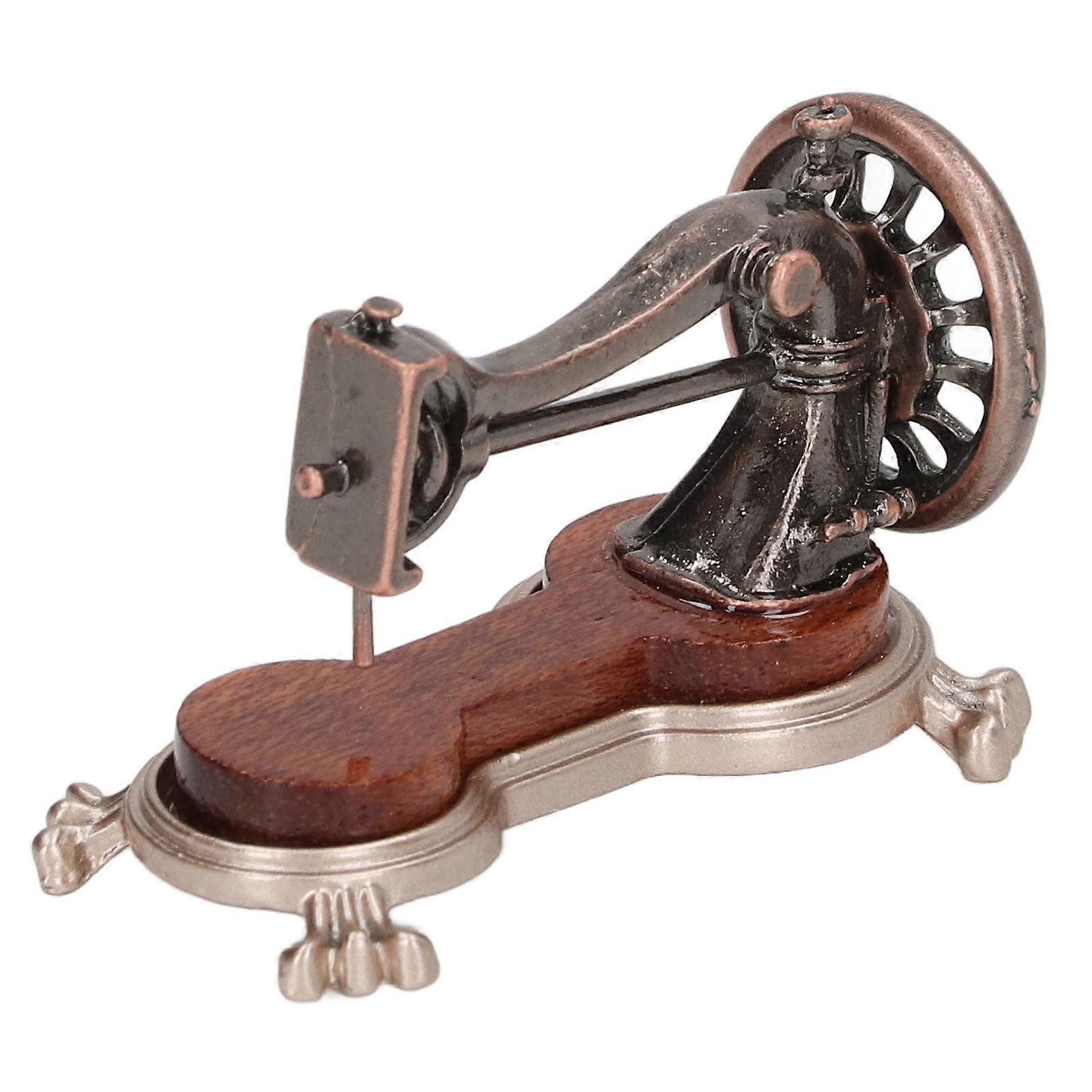 Miniature Dollhouse Sewing Machine for 1:12 Scale Miniature Decor