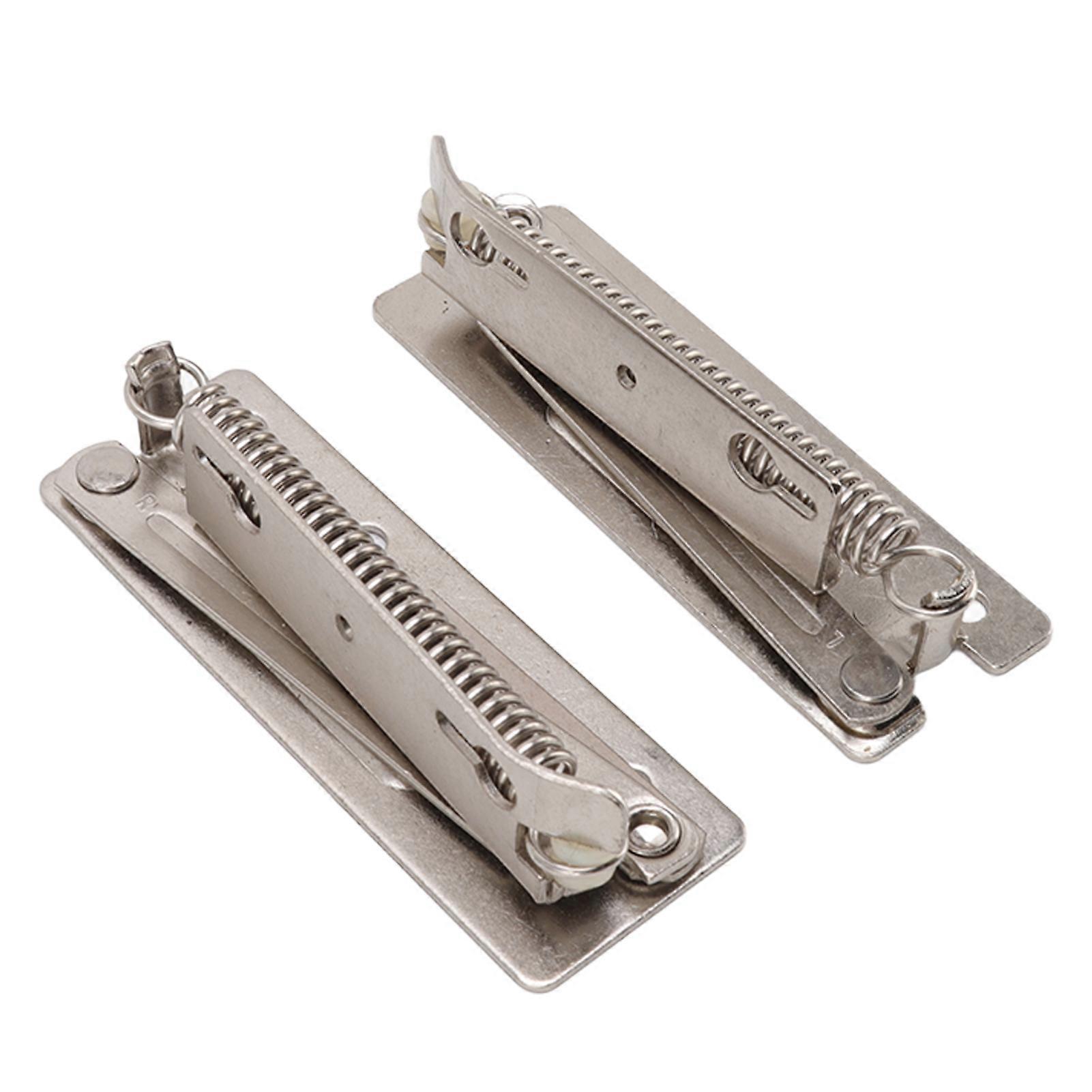 2 Sets Stainless Steel 90 Degree Bridge Shaped Cabinet Hinge for Window Door Cupboard