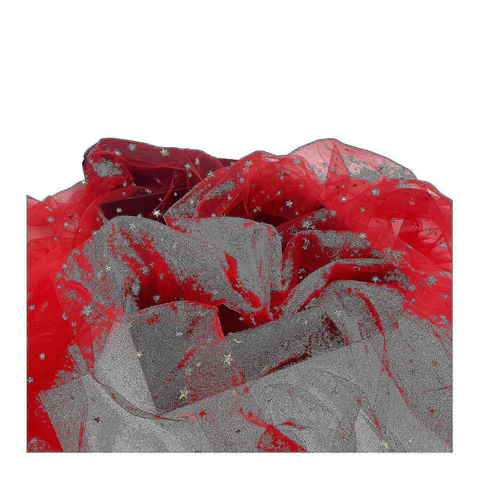 1 Roll Durable Tulle Roll Sparkly Exquisite Workmanship