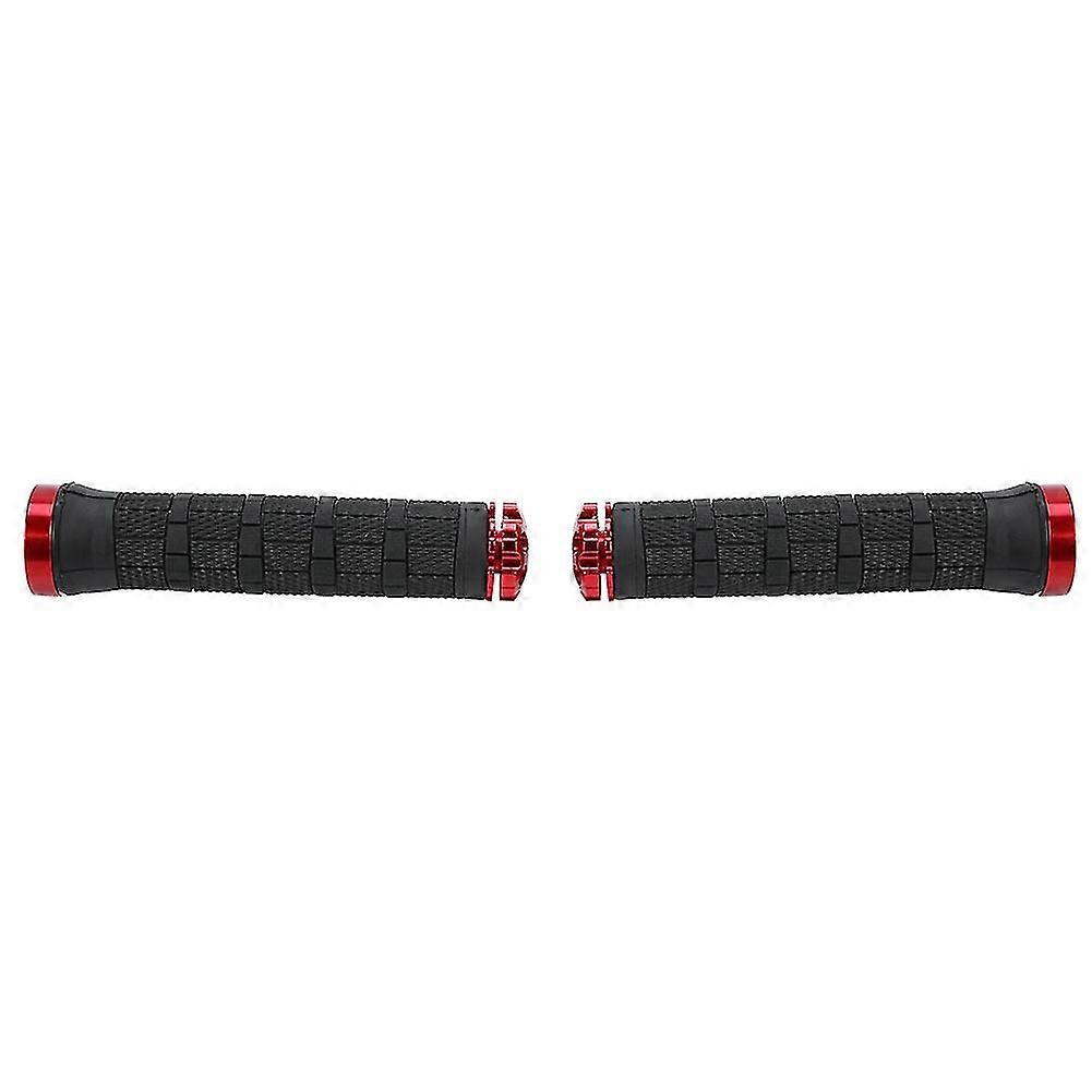 Red Comfortable Bicycle Handlebar Grips (1 Pair)