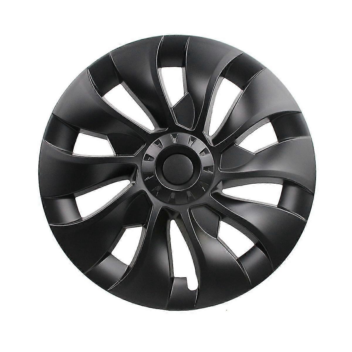 Model 3 Wheel Cover 18 Inch, Hub Cap Full Cover Replacement Accessories For Model 3 - Black (right)