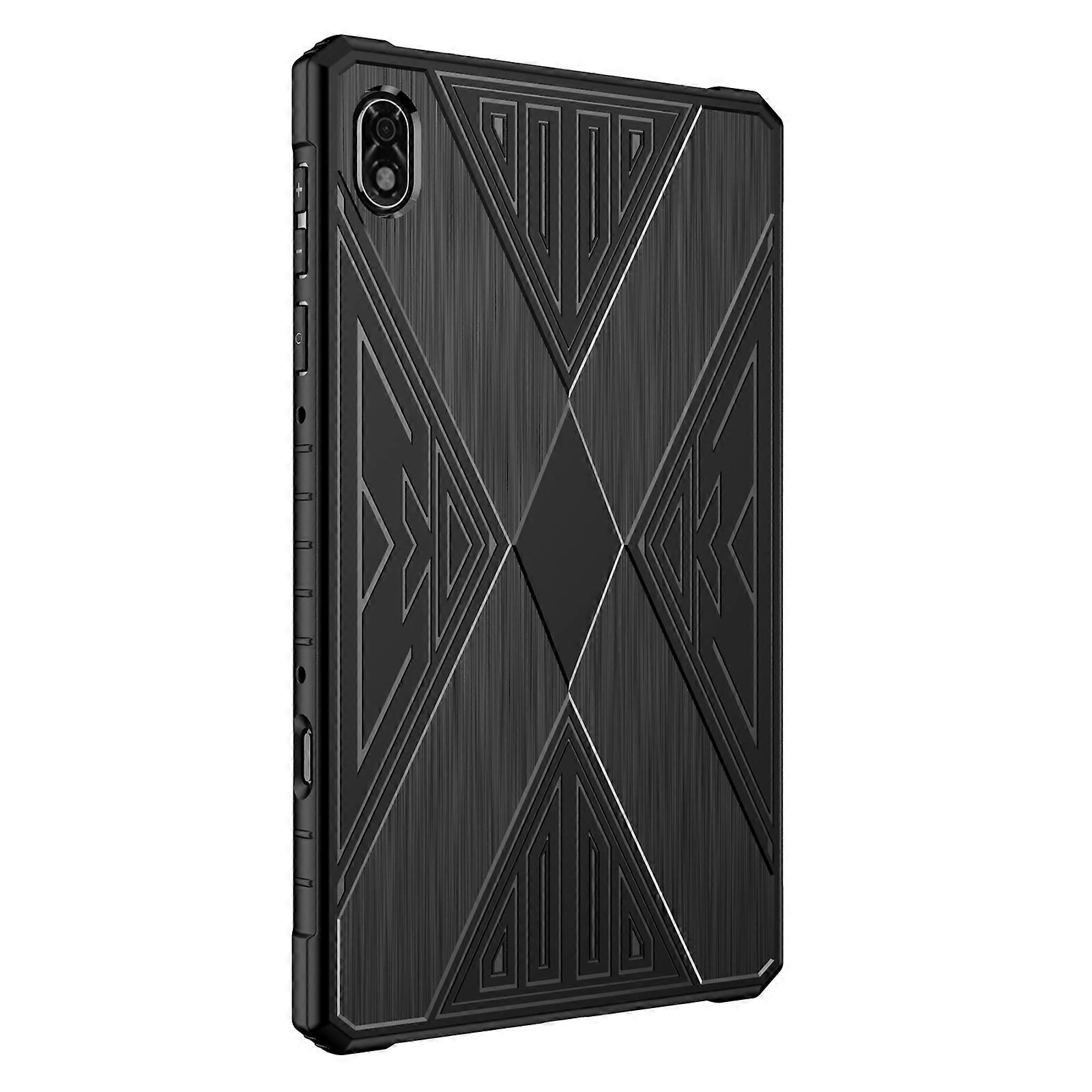 Tablet Case For Lenovo Legion Y700 Gaming Brushed Texture Shockproof TPU Tablet Case(Black)