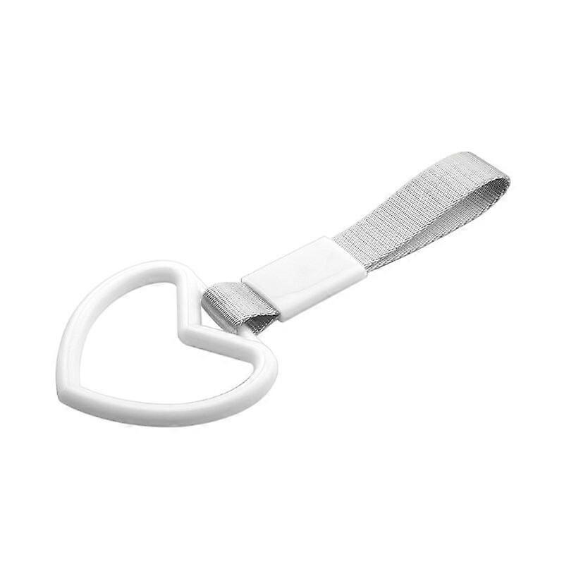 Car Accessories Ring Heart JDM Train Bus Handle Hand Strap Drift Charm Strap Ring