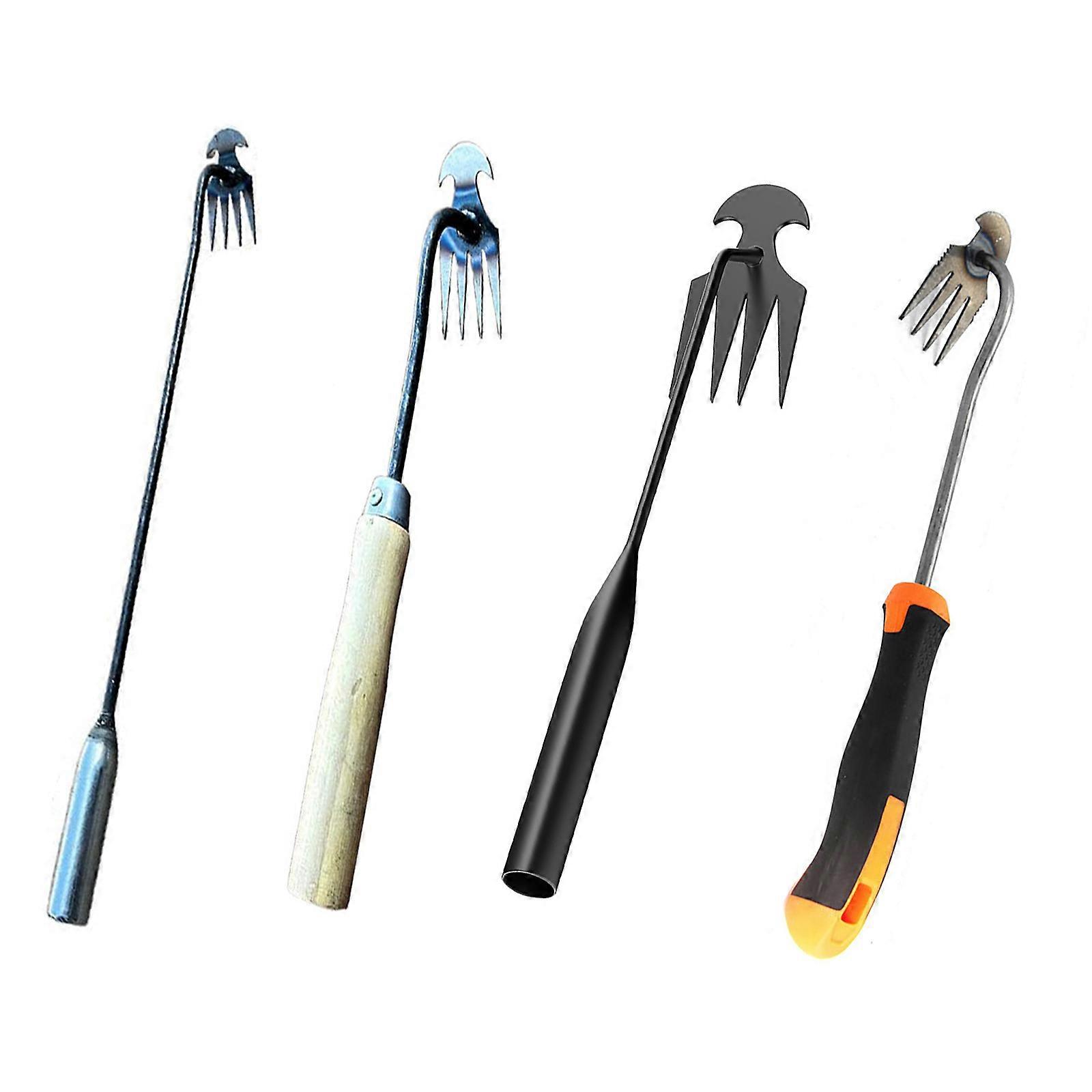 Weeder Puller Stand Up, Manual Hand Weeder Tool for Garden with Long Handle