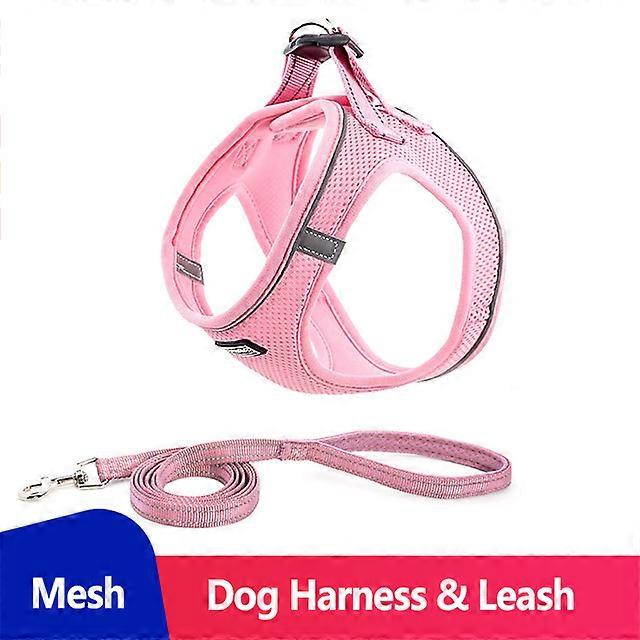 Reflective Dog Harness and Leash Set Dog Harness for Small Large Dogs Accessories Safe Leash Harness for York Chihuahua CorgiPet Leashes