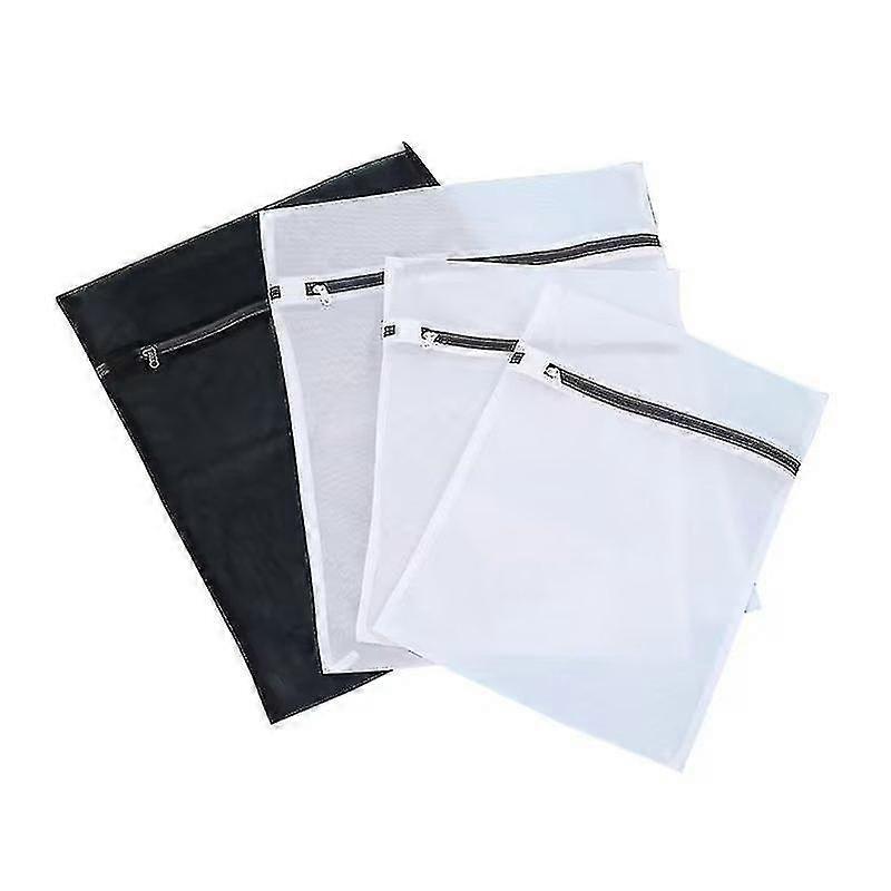 4 Pieces Zipped Laundry Bags
