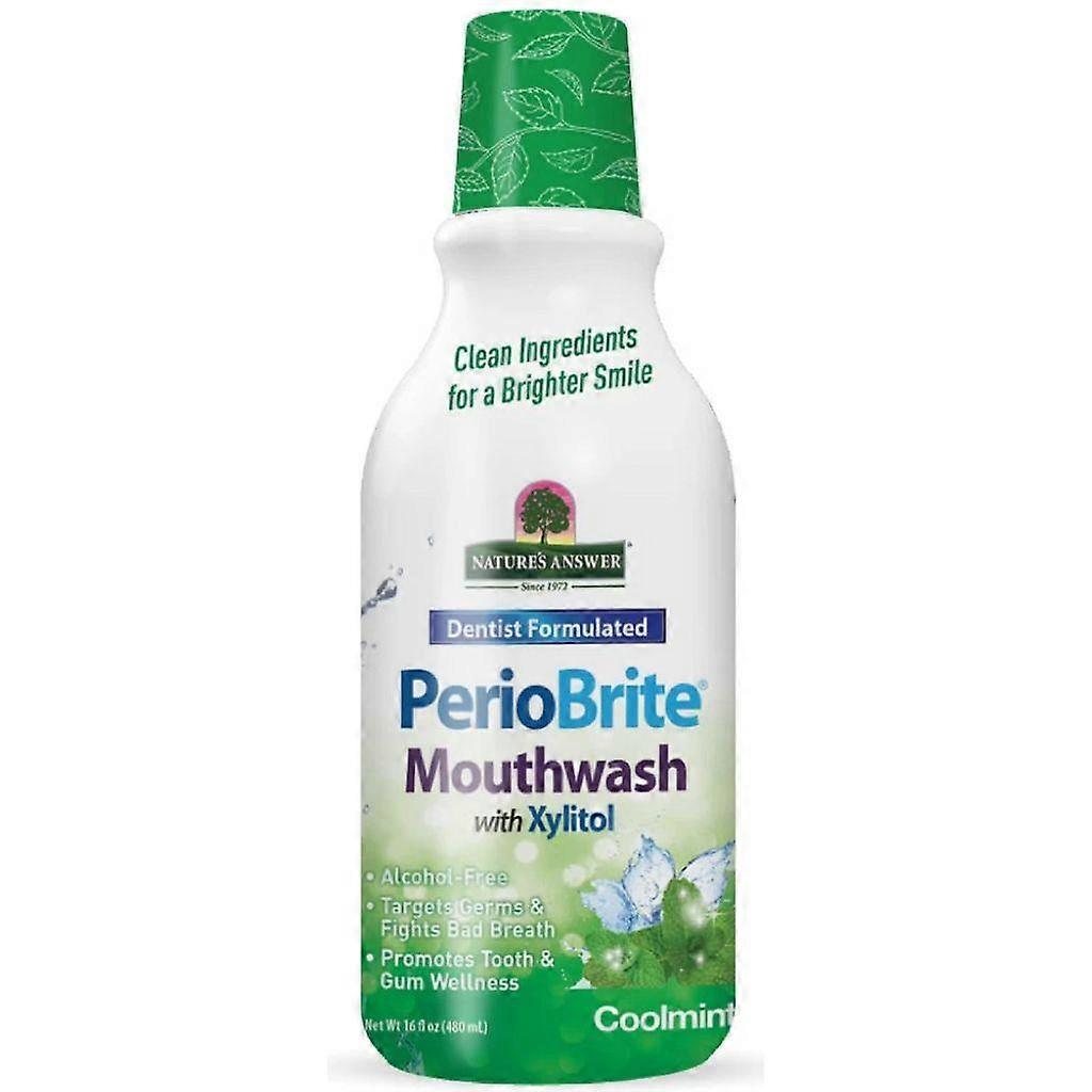 Nature's Answer Periobrite 无酒精漱口水 480ml 1596