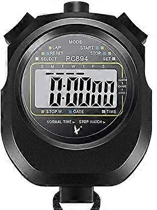 Stopwatch Pro Timer 3 Button Operation With Digital Large Screen Stopwatch Sports Game Timing