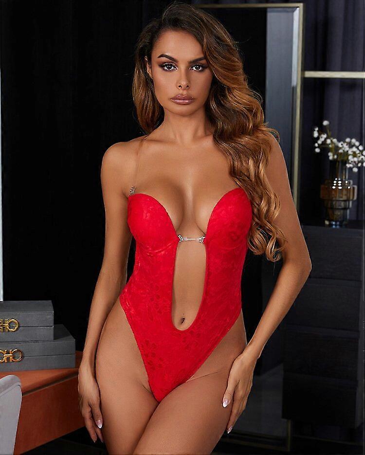 NEW Women's Backless Shapewear Deep U Bodysuit For Low Back Dress