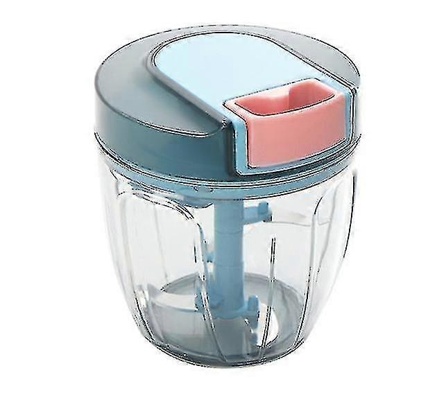 900ml Home Mini Multi-function Garlic Masher Food Blender Blue/pink