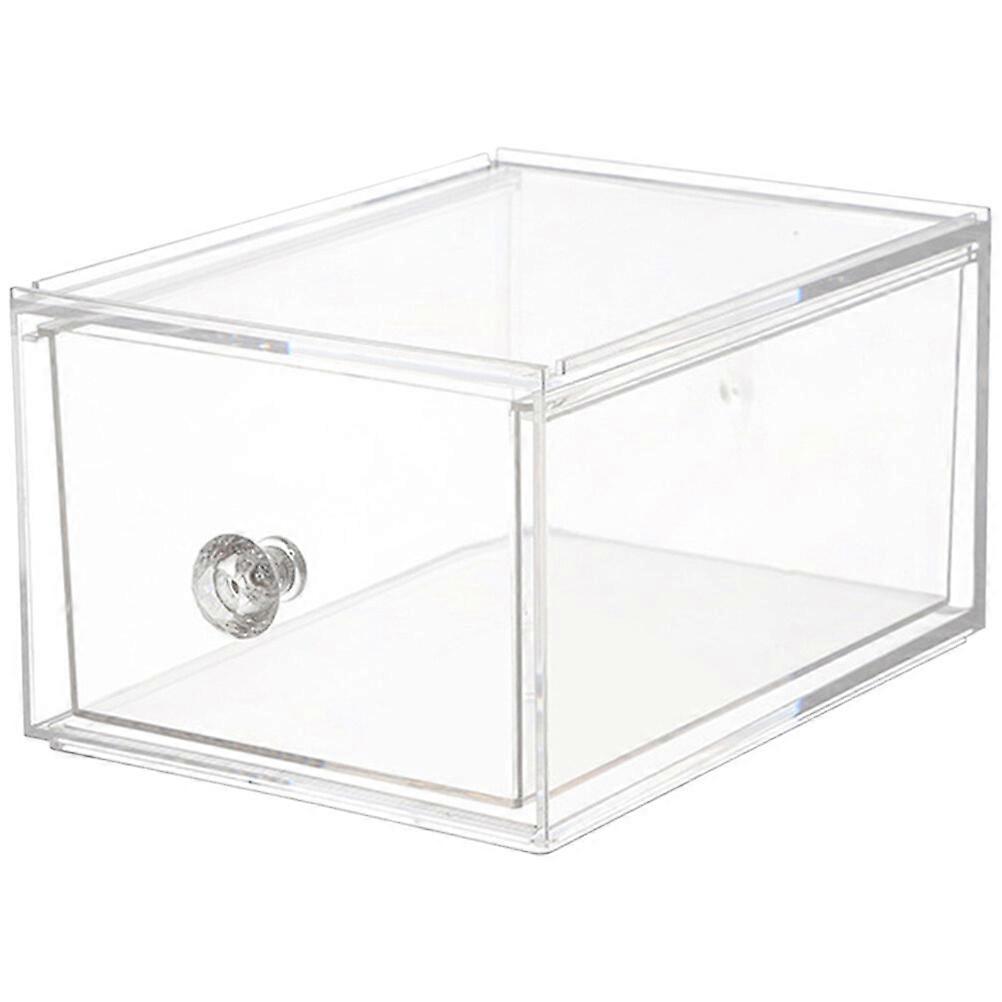 Desktop Cosmetic Storage Box Drawer Style Cosmetic Case Cosmetic Container Stackable Box