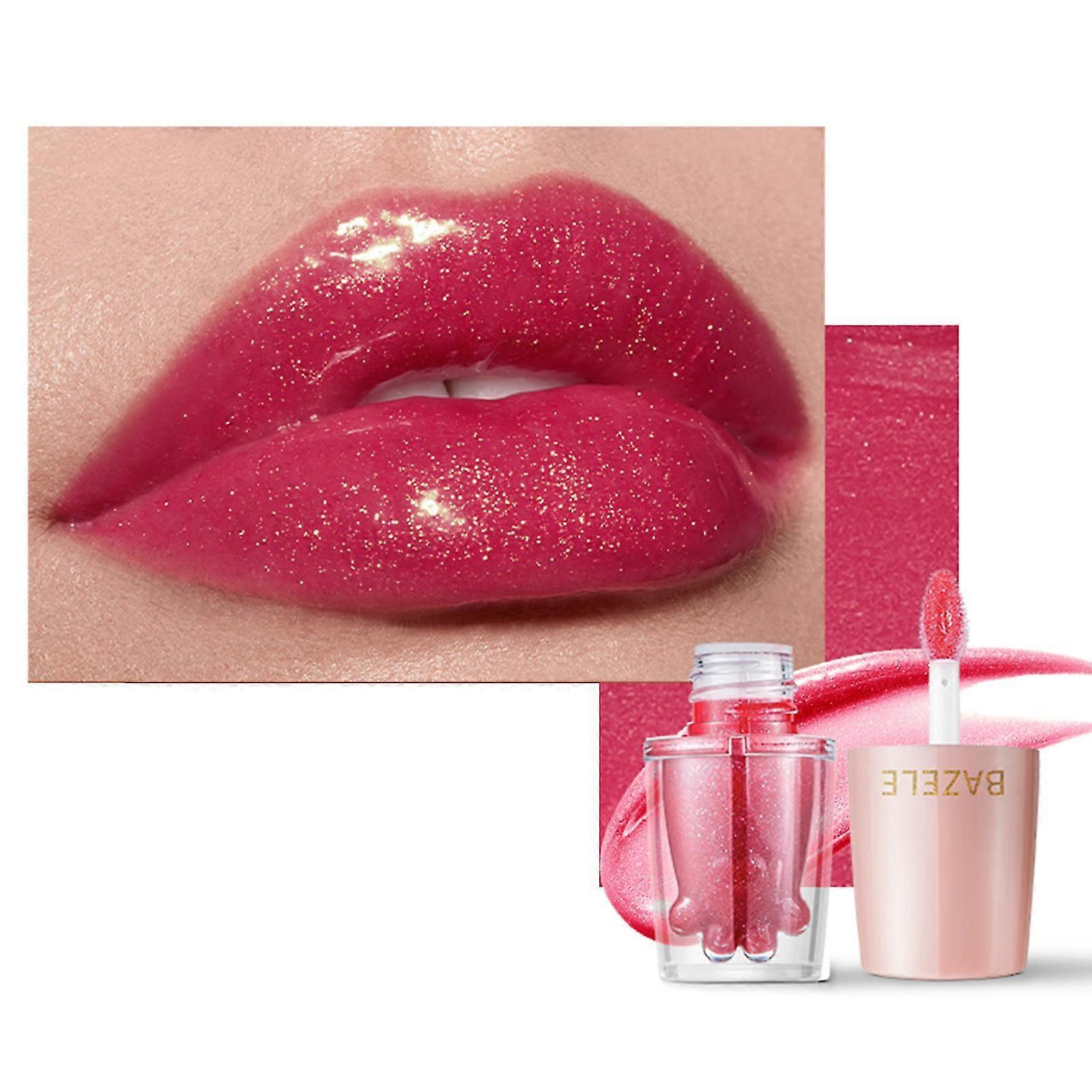 Moisturizing Lip Gloss Lip Stain Glossy Finish Not Dry Non-stick Long Lasting