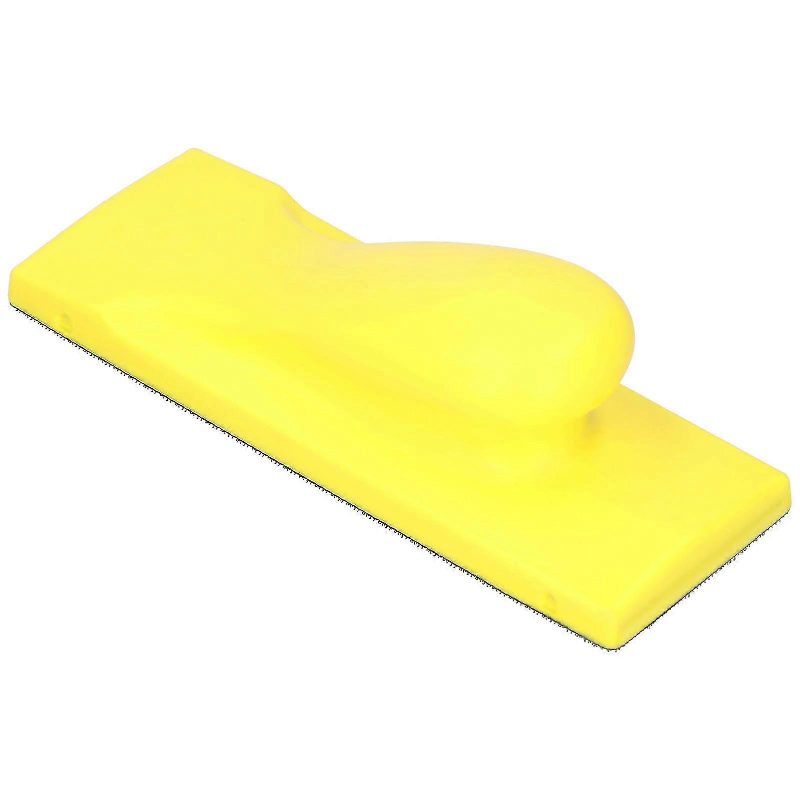 Hand Sanding Block Rectangular Selfadhesive Sandpaper Pad Woodworking Polishing Tool 198x70