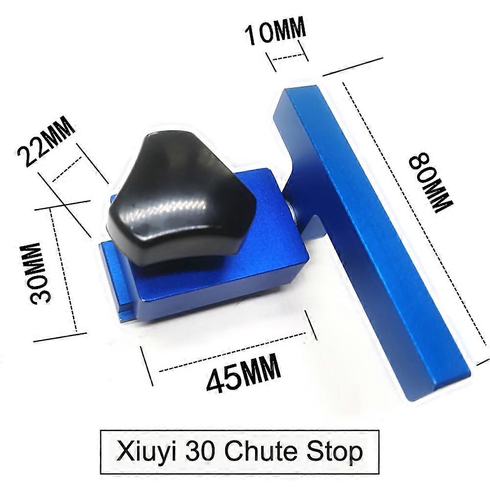 2023 NewMiter Track Stopper for Woodworking Table Router Track, 30/45 Type, Easy to Use and Install, Long Service Life