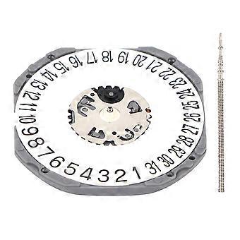 VJ52 Watch Movement Portable Replacement Calendar Movement Watch Repair Parts Accessory