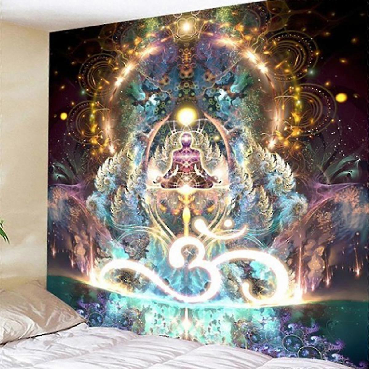 Boho Tapestry Wall Hanging Psychedelic Blankets Poster Decors