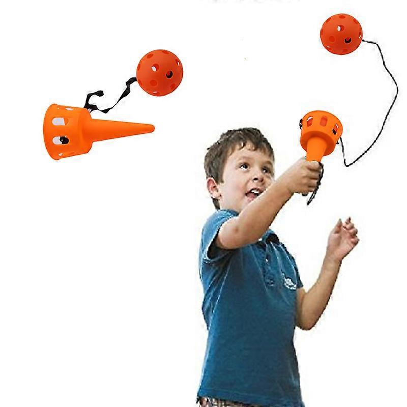 Children's Orange Hand-Eye Coordination Training Toy
