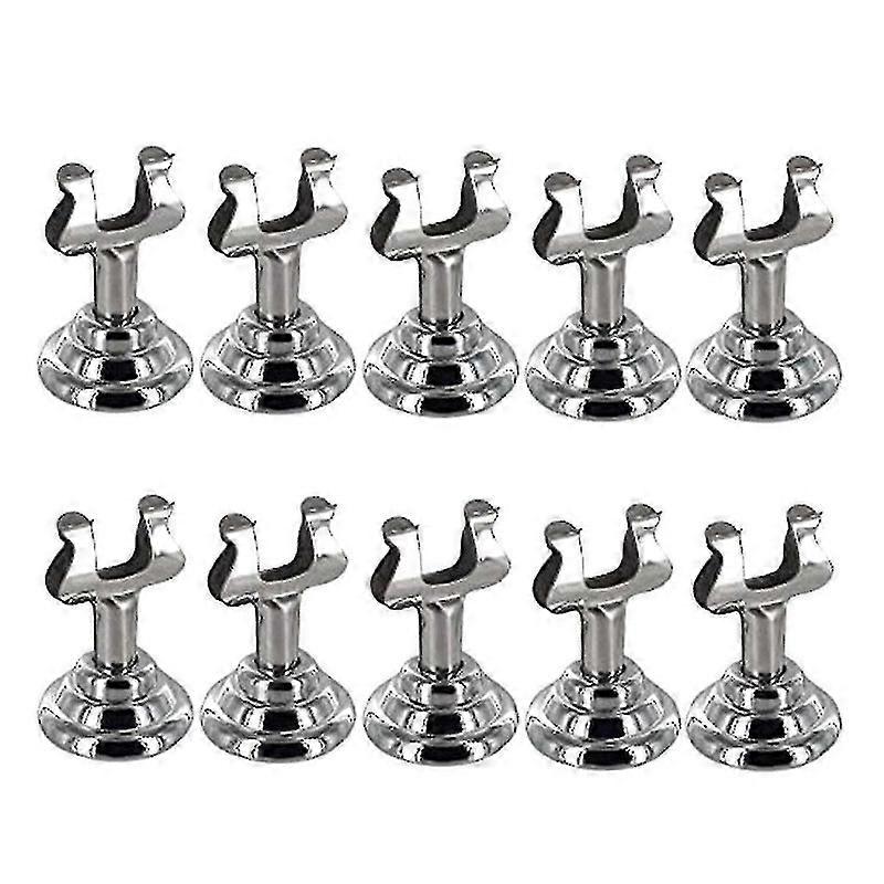 ミニメニューサインスタンドパック結婚式の場所カード、レストラン、カフェ、ケーキショップのテーブル番号ホルダー-yvan