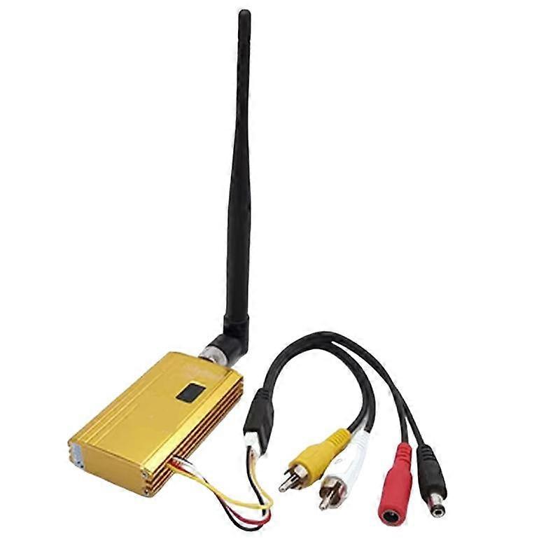 Wireless FPV Transmitter 1.2Ghz 1500MW 8CH AV Sender TV Audio Video Transmitter for QAV250 250 FPV