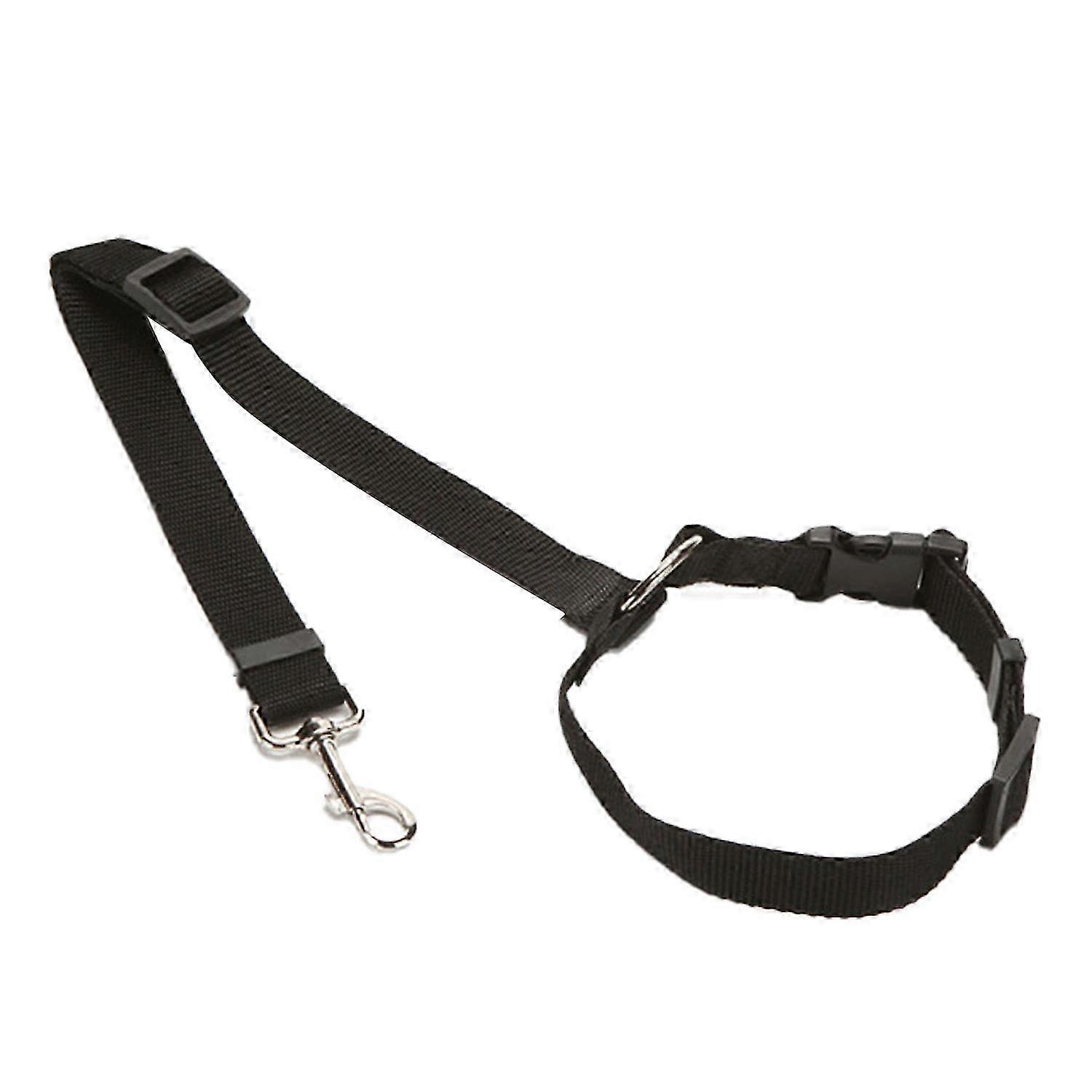 Pet Car Seat Belt Adjustable High Toughness Elastic Comfortable Safety Belt for Vehicle Headrest Res