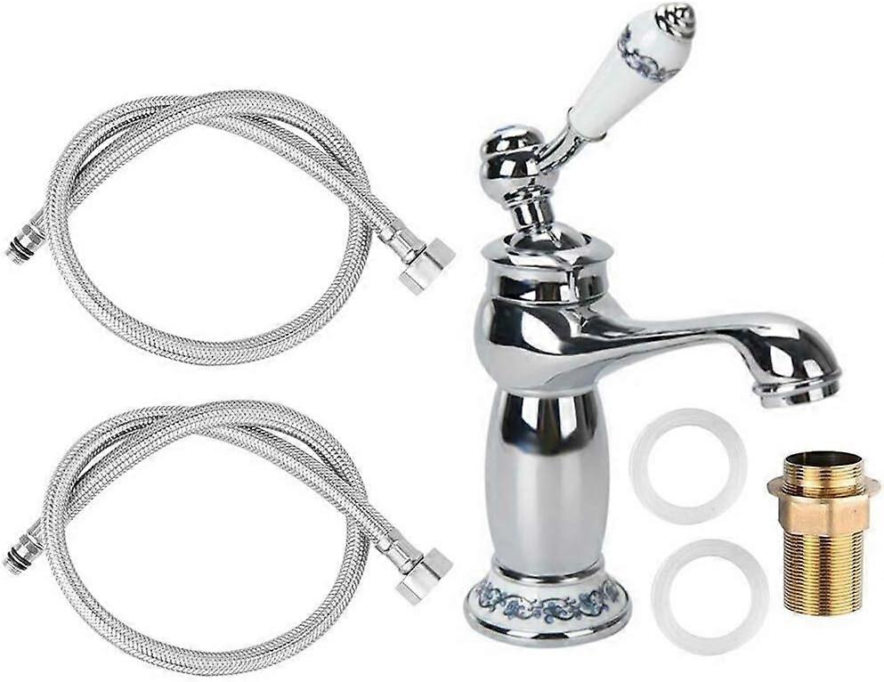Poissons Décoratifs Casablanca - Couple Porcelaine Blanc Argenté 15-23 Cm Pour Salle De Bain