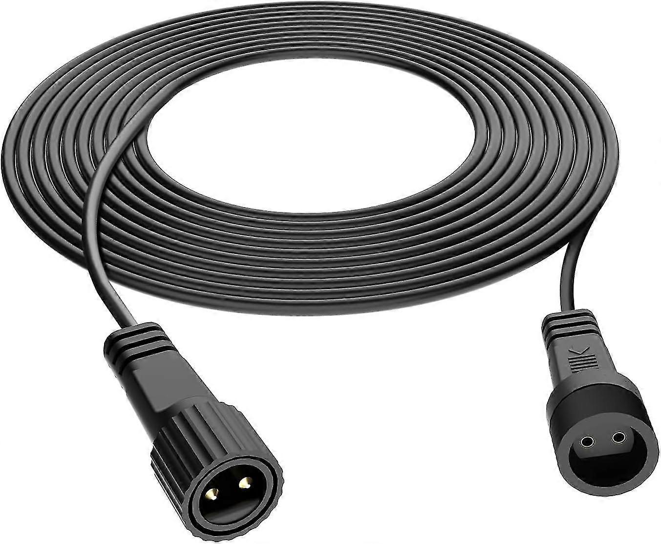 3M Extension Cable for G40 String lights,2 Pin Waterproof outdoor string lights Extension Cable for 