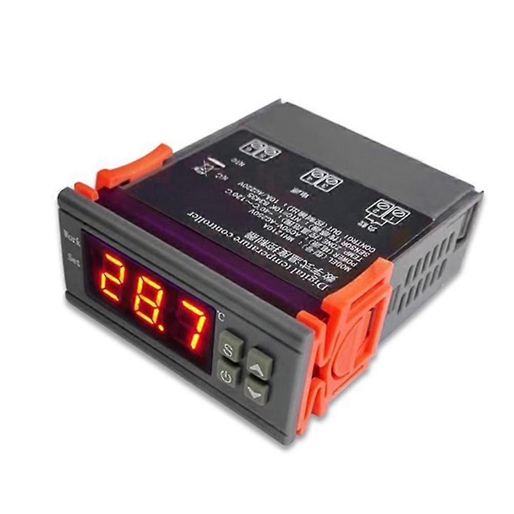 MH1210W Digital Temperature Controller AC90-250V 10A 220V Thermostat Regulator with Sensor,Heating