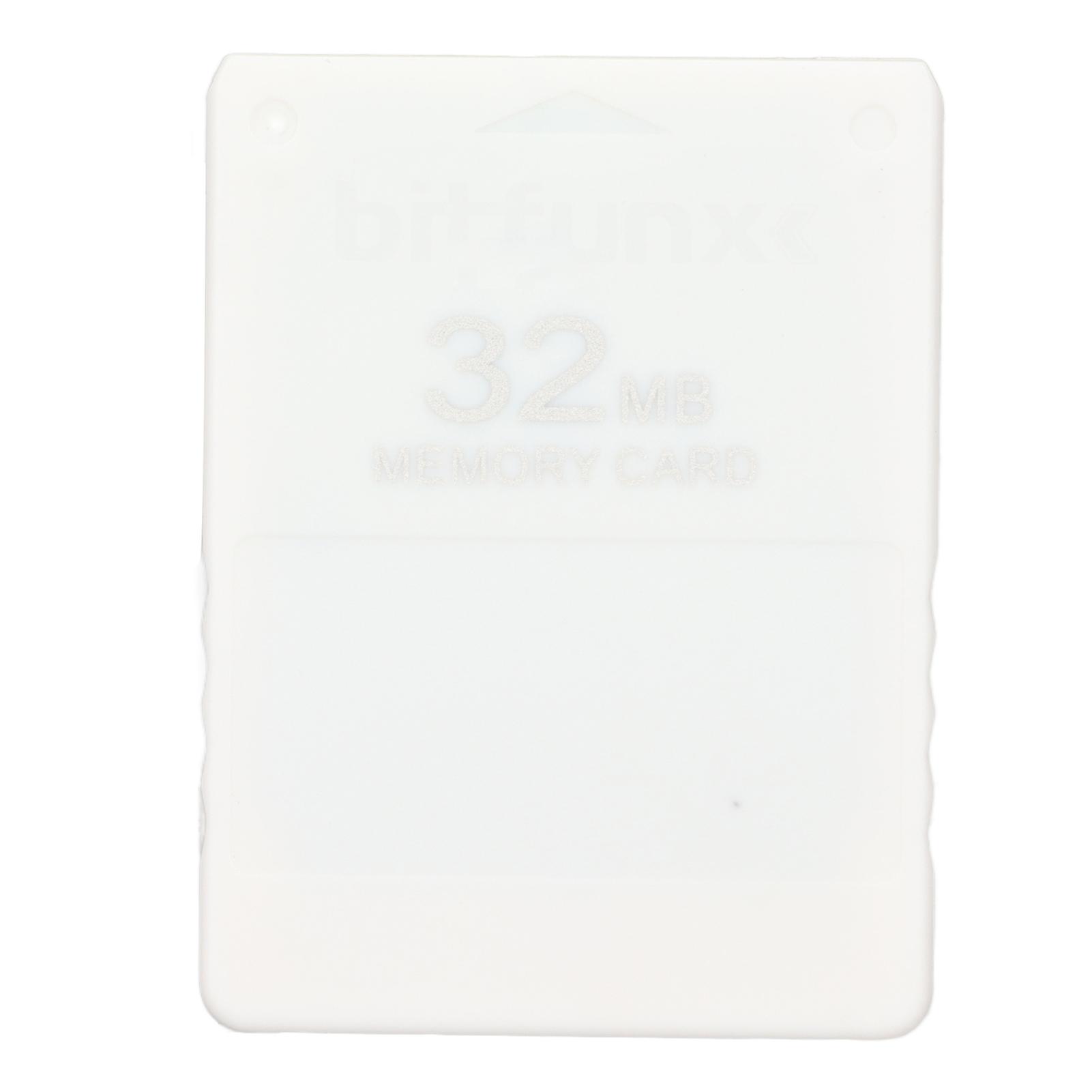 32MB Game Memory Card External High Speed Plug and Play Game Console Data Card for PS2