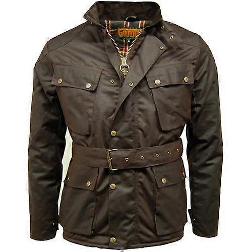 Game Speedway Quilted Wax Biker Jacket