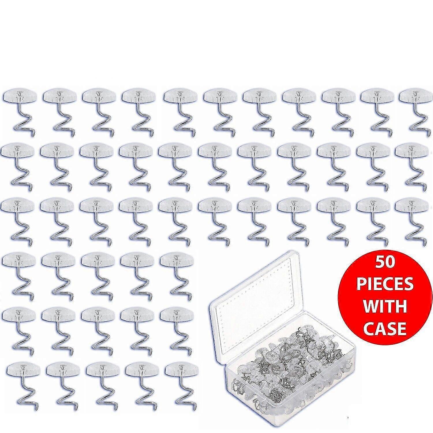 50個の室内装飾品用タックヘッドライナーピンクリアヘッドツイストベッドファブリックソファチェア