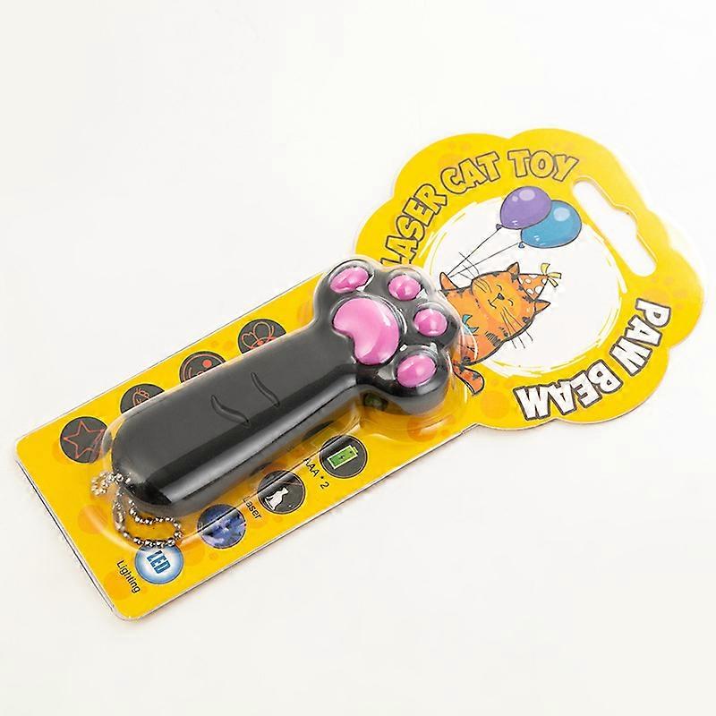 Fun Cat Teaser Laser Pointer - Black, No Batteries Included