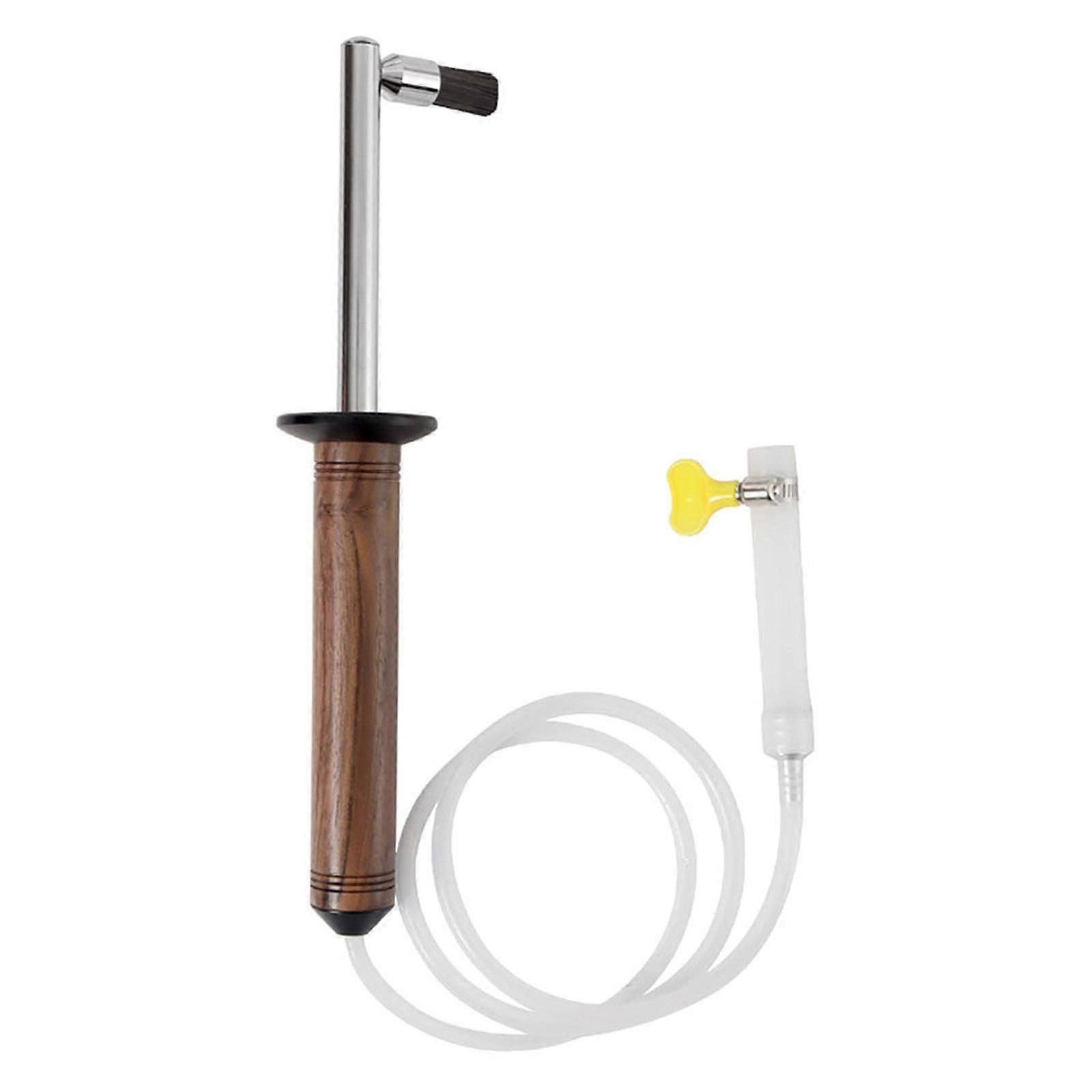 Brosse de nettoyage à la vapeur Brosse à café à manche en bois pour moulin à café Machine à café