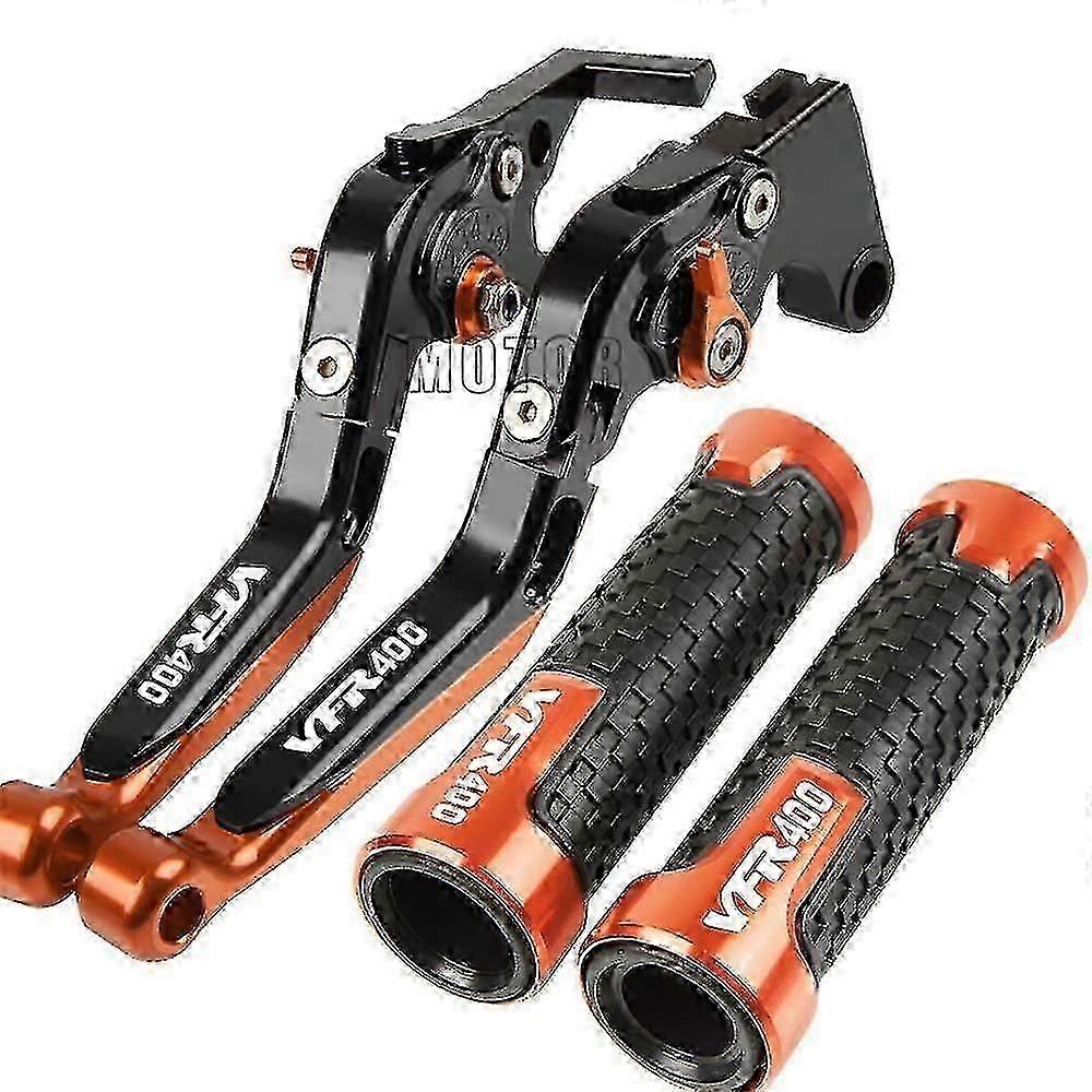 Nuovo unico per Honda Vfr 400 Vfr400 Nc 3019 Nc3019 1989 1990-1992 Moto Leva Frizione Freno In Alluminio Manubrio Maniglia Manopole Estremità