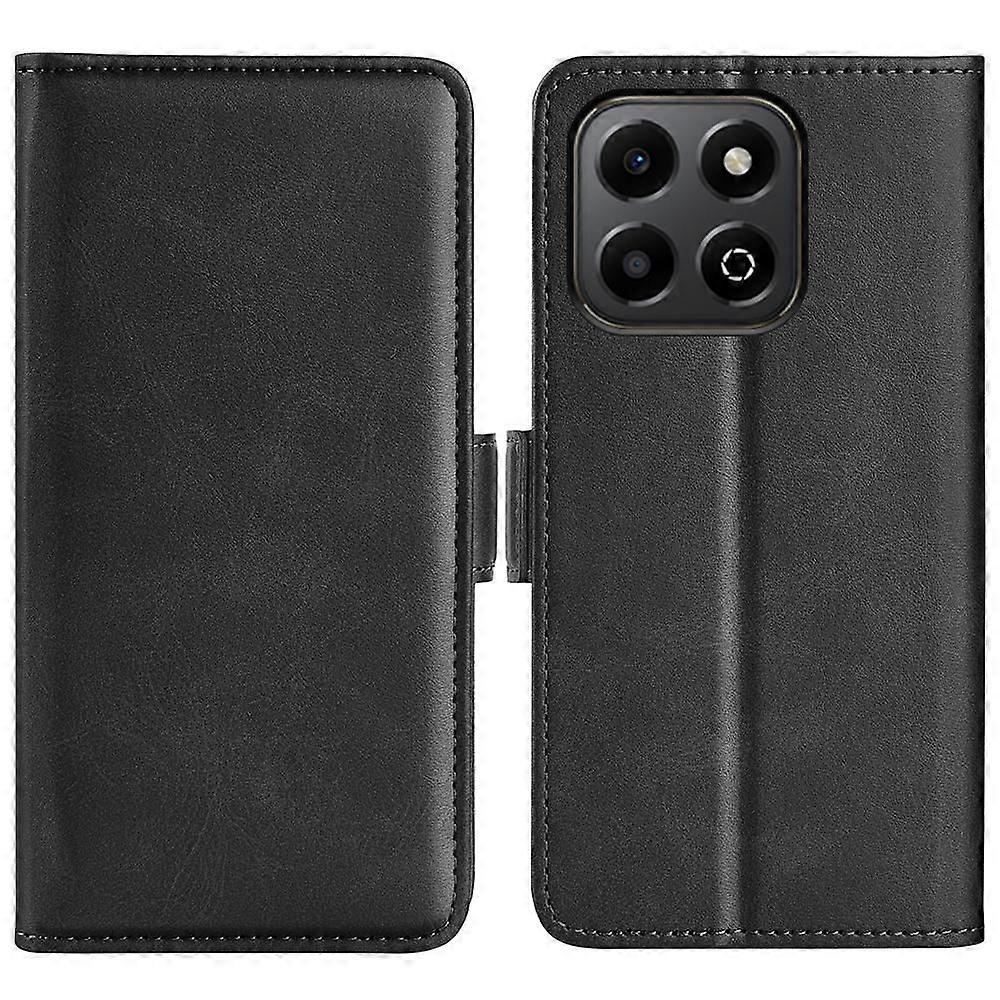 Dual-side Buckle Leather Case For Honor X6b