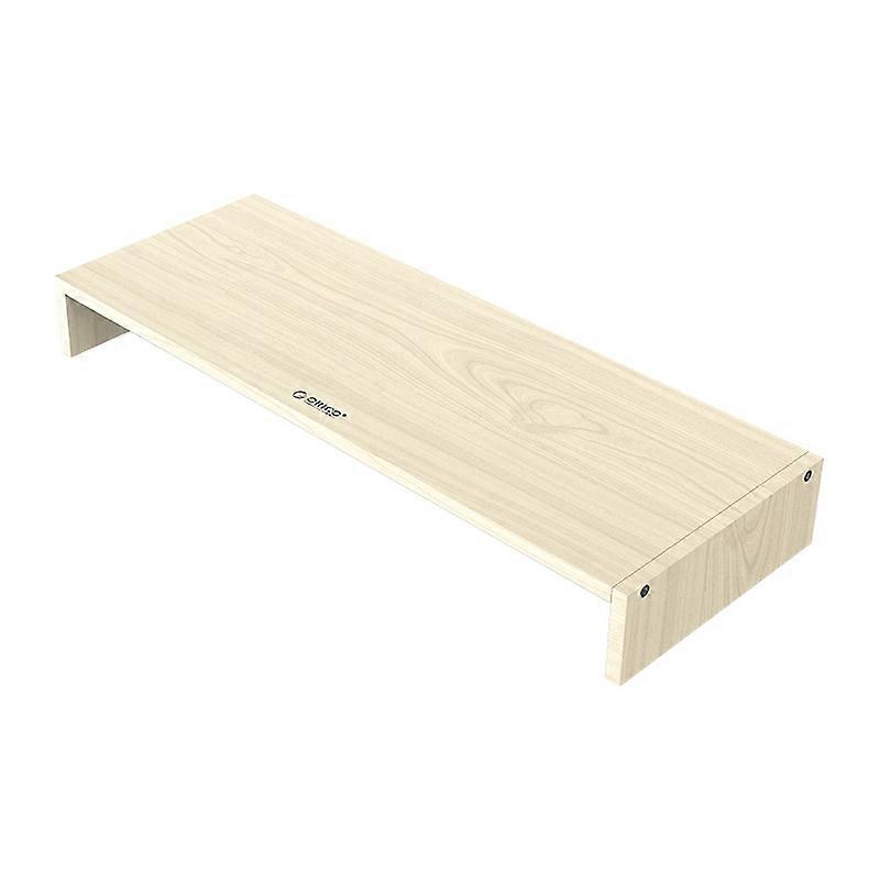 ORICO MSR-01-WD-BP Supporto per monitor per computer a grana di legno, dimensioni: 50 x 20 x 6,1 cm