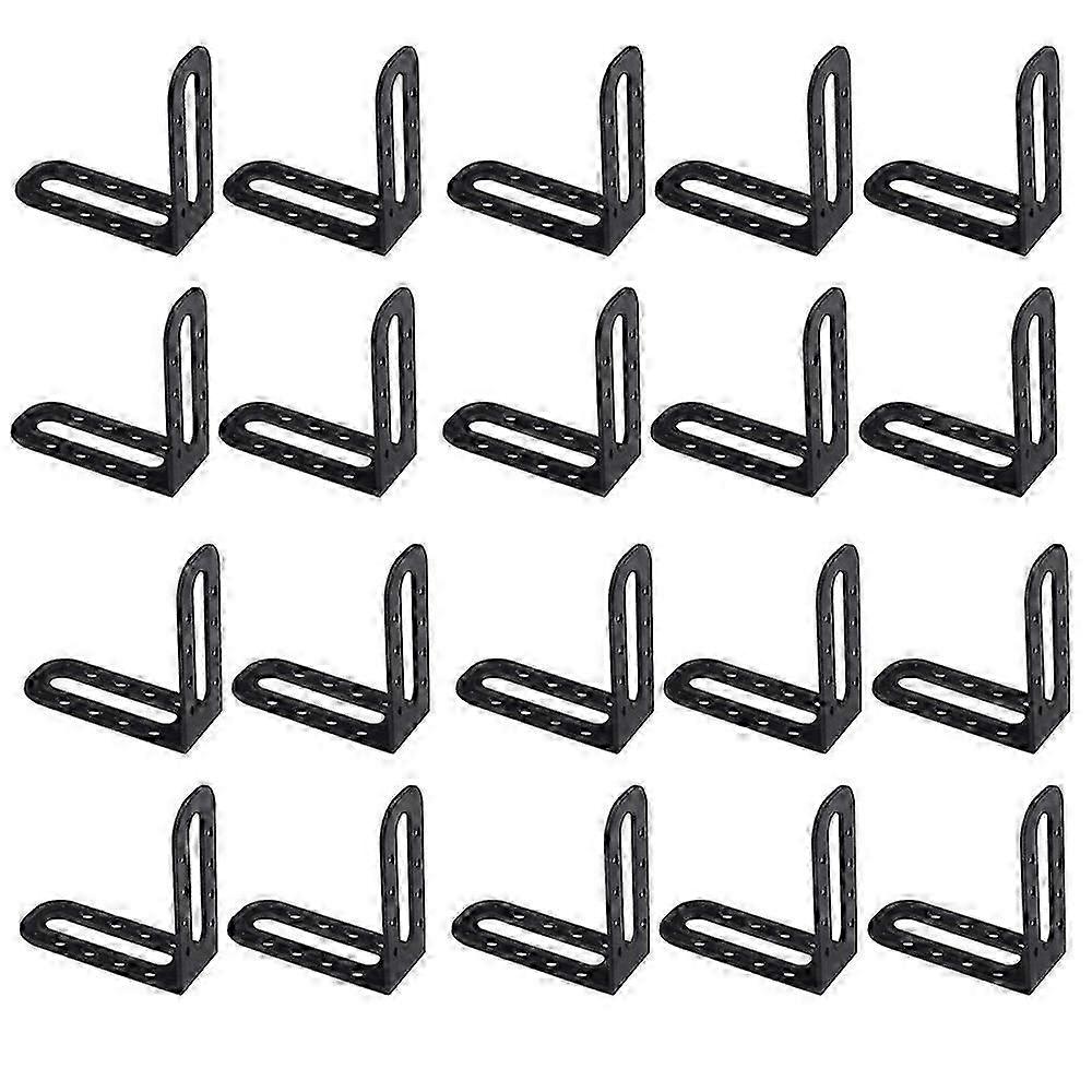 50Pcs Angle Leveling Tool Household Ceramic Tile Leveler Sticking Male Angle Fixed Position Adjustment Auxiliary Tool