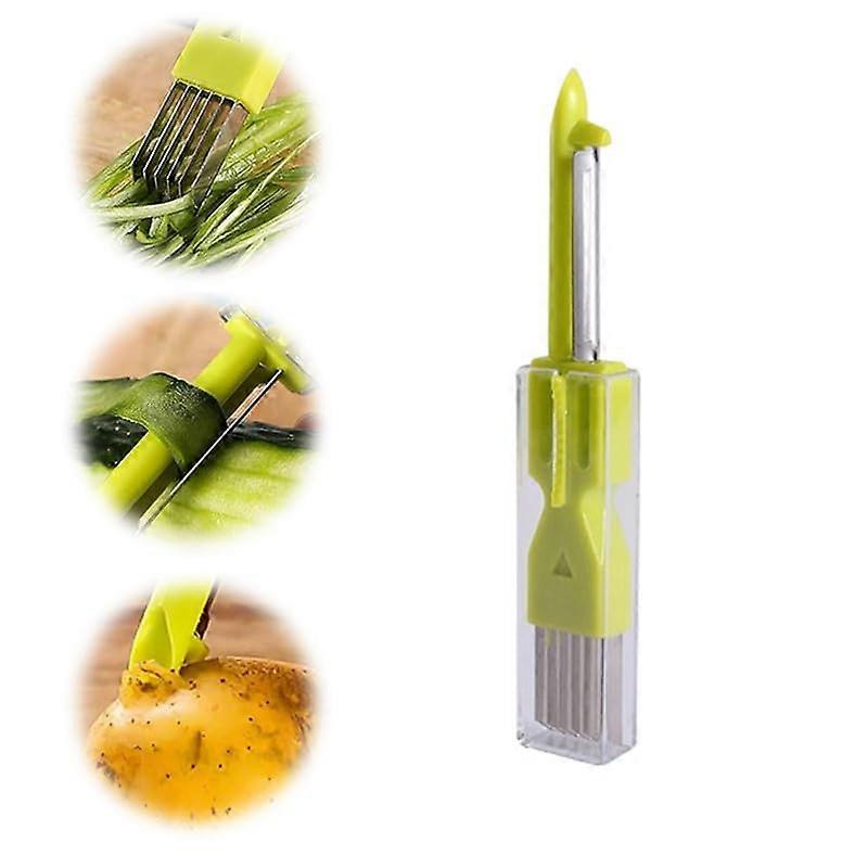 Multifunctional Stainless Steel Onion Slicer for Professional Kitchen Use, Adjustable Thickness, Durable Design, Easy to Clean